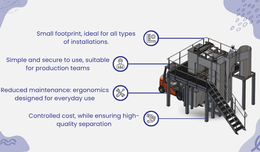 EPI PACK the recovery of paint sludge
